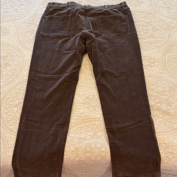Jos. A. Bank 1905 Brown Corduroy Pants Men’s 38x32 Tailored Fit - Picture 4 of 5